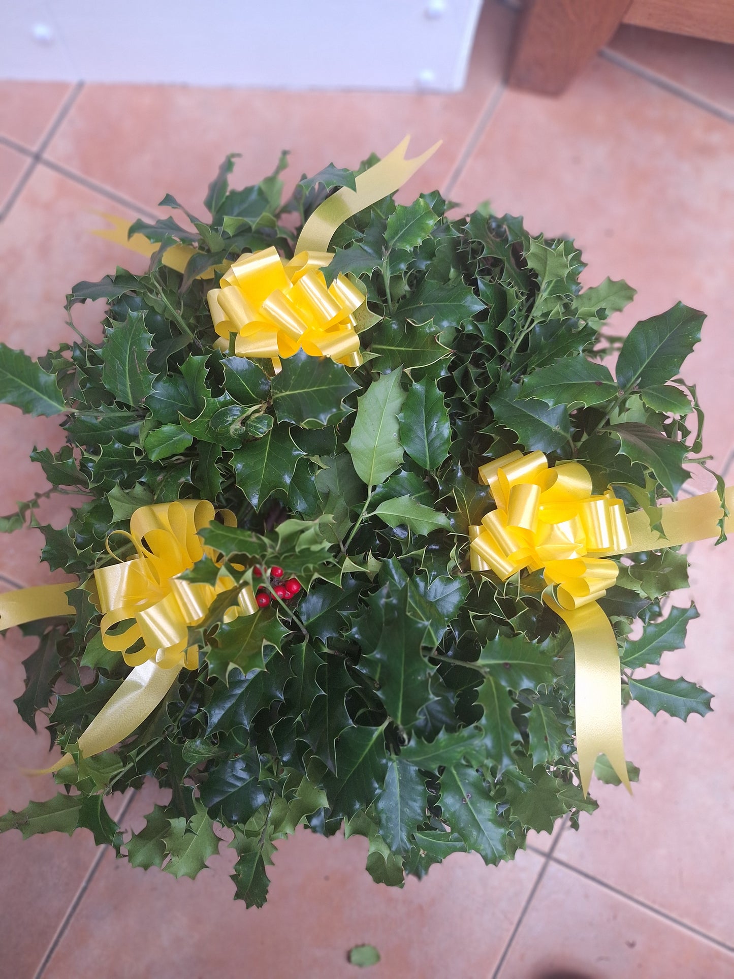 Holly wreath