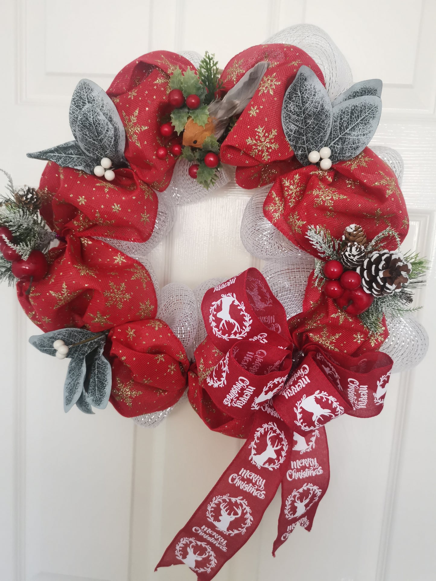 Merry Christmas wreath