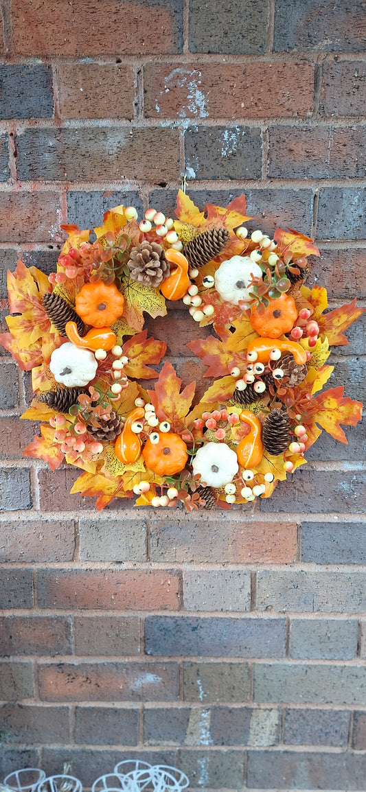 Autumn pumpkins 🎃 wreath