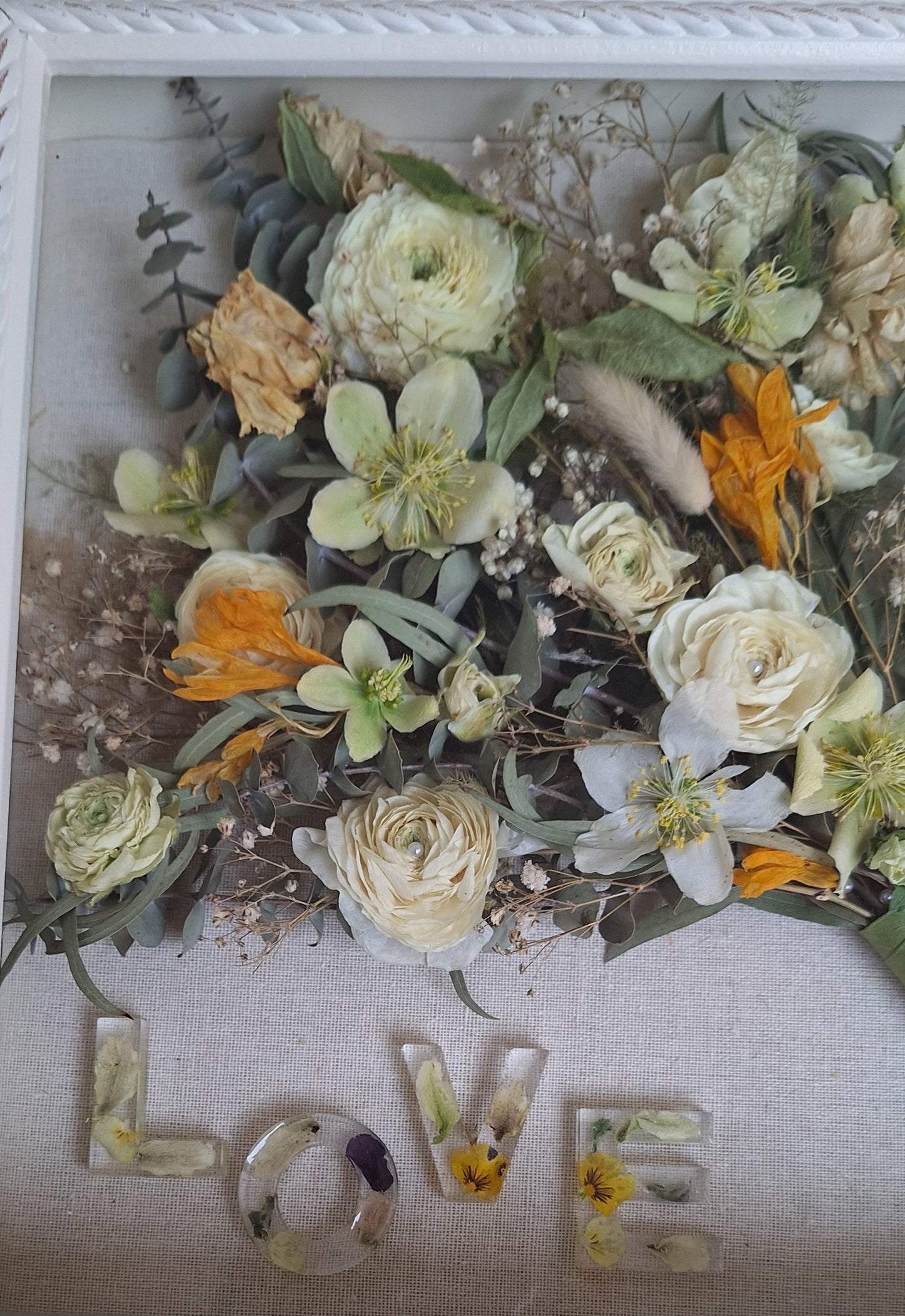 Flower Preservation Shadow Box