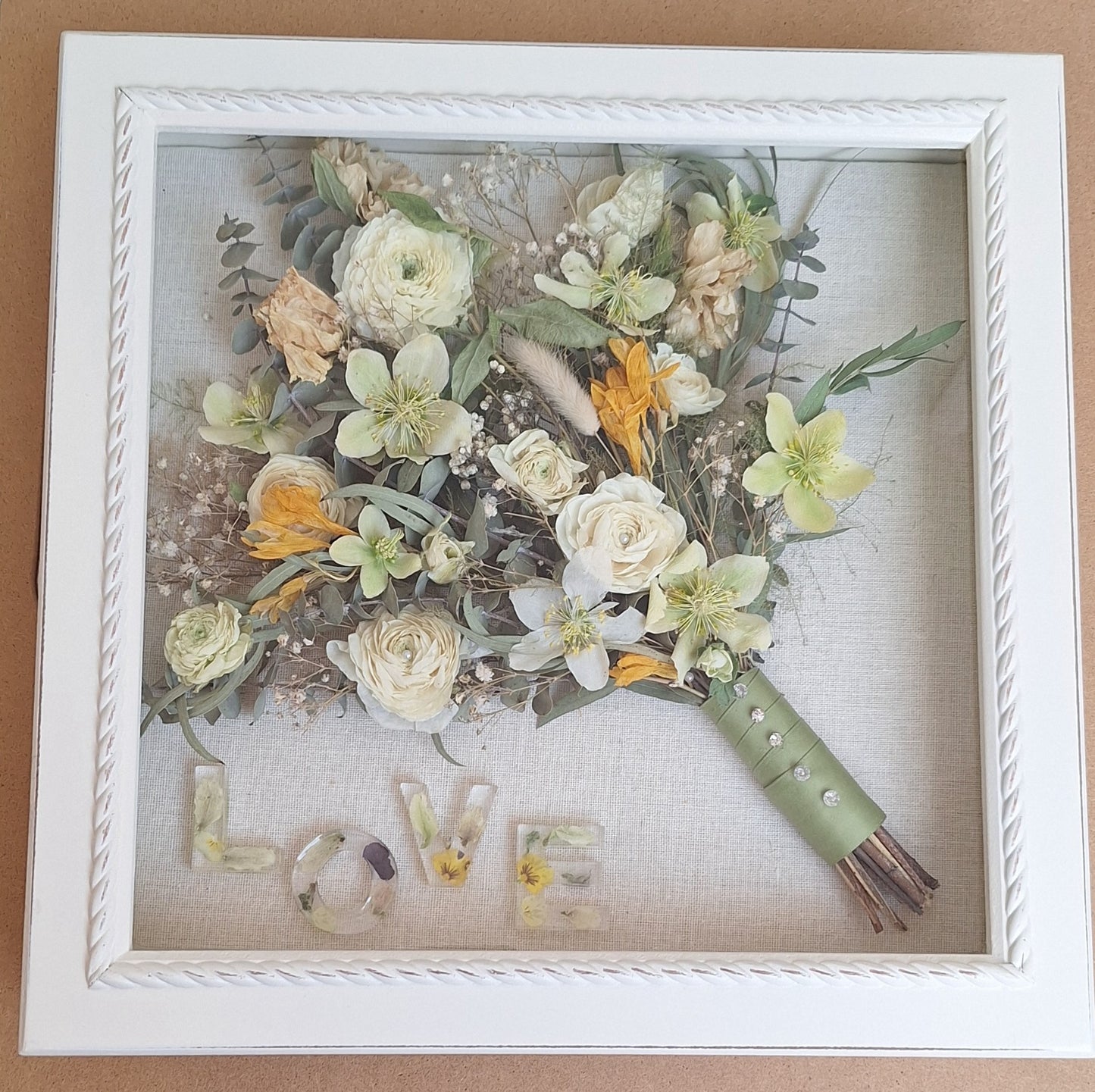 Flower Preservation Shadow Box