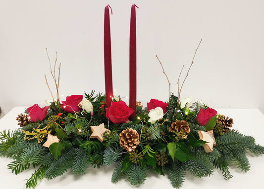 Christmas table decoration